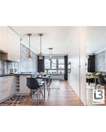 I3-AFRA- LAMPARA 1L -MARRON